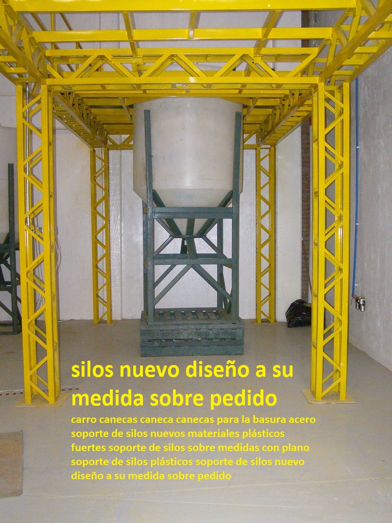 carro canecas caneca canecas para la basura acero   soporte de silos nuevos materiales plásticos fuertes soporte de silos sobre medidas con plano soporte de silos plásticos soporte de silos nuevo diseño a su medida sobre pe  639 852 417 0